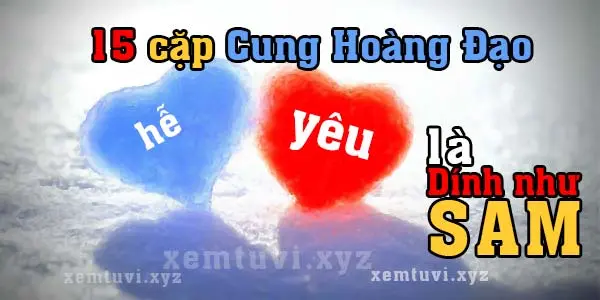 15 Cặp Cung Hoàng Đạo Đã Yêu Nhau Là Không Dứt Ra Được