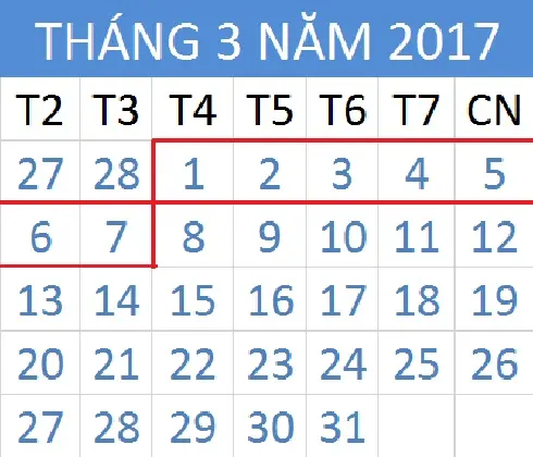 Tử vi hàng tuần từ ngày 01/03/2017 đến 07/03/2017