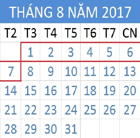 Tử vi hàng tuần từ ngày 01/08/2017 đến 07/08/2017