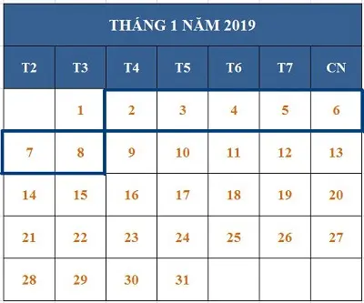Tử vi hàng tuần từ ngày 02/01/2019 đến ngày 08/01/2019