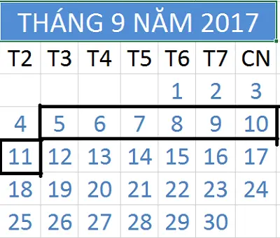 Tử vi hàng tuần từ ngày 05/09/2017 đến 11/09/2017