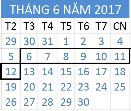 Tử vi hàng tuần từ ngày 06/06/2017 đến 12/06/2017