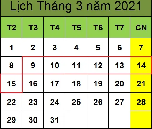 Tử vi hàng tuần từ ngày 09/03/2021 đến ngày 15/03/2021