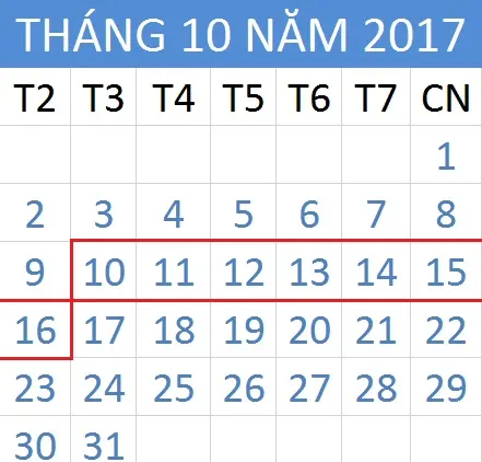 Tử vi hàng tuần từ ngày 10/10/2017 đến 16/10/2017