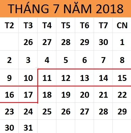 Tử vi hàng tuần từ ngày 11/07/2018 đến 17/07/2018