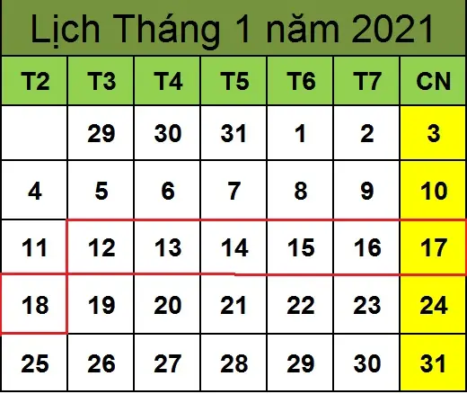 Tử vi hàng tuần từ ngày 12/01/2021 đến ngày 18/01/2021
