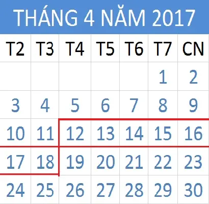 Tử vi hàng tuần từ ngày 12/04/2017 đến 18/04/2017