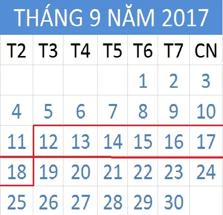 Tử vi hàng tuần từ ngày 12/09/2017 đến 18/09/2017