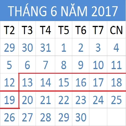 Tử vi hàng tuần từ ngày 13/06/2017 đến 19/06/2017