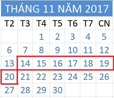 Tử vi hàng tuần từ ngày 14/11/2017 đến ngày 20/11/2017