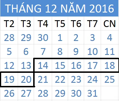 Tử vi hàng tuần từ ngày 14/12/2016 đến 20/12/2016