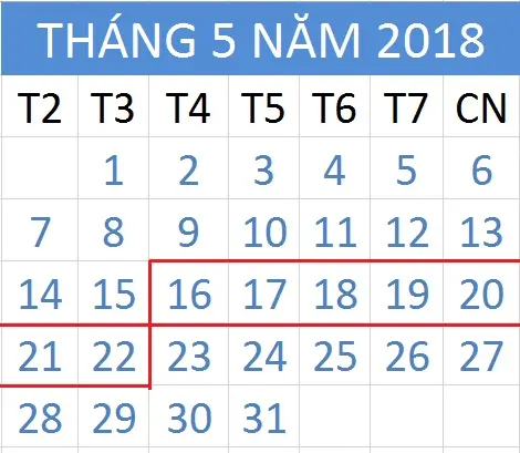 Tử vi hàng tuần từ ngày 16/05/2018 đến 22/05/2018