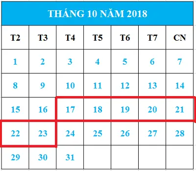 Tử vi hàng tuần từ ngày 17/10/2018 đến ngày 23/10/2018