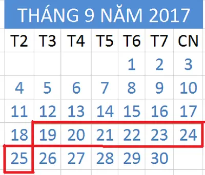 Tử vi hàng tuần từ ngày 19/09/2017 đến 25/09/2017