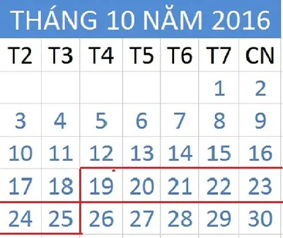 Tử vi hàng tuần từ ngày 19/10/2016 đến 25/10/2016