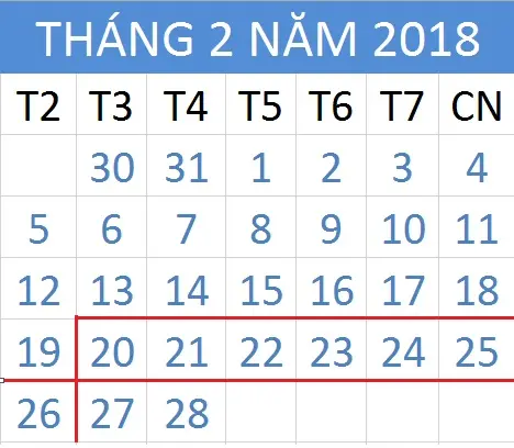 Tử vi hàng tuần từ ngày 20/02/2018 đến 26/02/2018