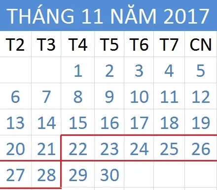 Tử vi hàng tuần từ ngày 22/11/2017 đến 28/11/2017