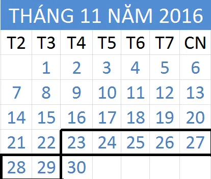 Tử vi hàng tuần từ ngày 23/11/2016 đến 29/11/2016