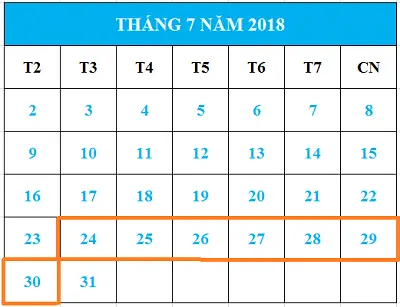 Tử vi hàng tuần từ ngày 24/07/2018 đến ngày 30/07/2018