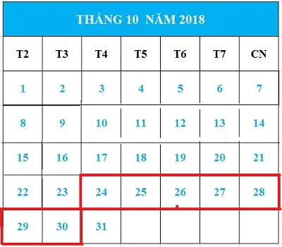 Tử vi hàng tuần từ ngày 24/10/2018 đến ngày 30/10/2018