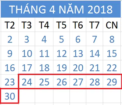 Tử vi hàng tuần từ ngày 24/4/2018 đến ngày 30/4/2018