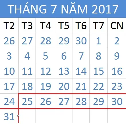 Tử vi hàng tuần từ ngày 25/07/2017 đến 31/07/2017