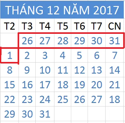 Tử vi hàng tuần từ ngày 26/12/2017 đến ngày 1/1/2018