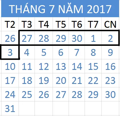 Tử vi hàng tuần từ ngày 27/06/2017 đến 03/07/2017