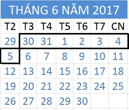 Tử vi hàng tuần từ ngày 30/05/2017 đến 05/06/2017