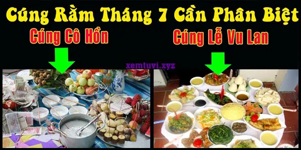 Cách cúng rằm tháng bảy sao cho đúng nhất