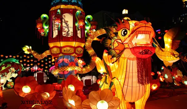 Rằm Tháng 8 Tết Trung Thu Rước Đèn Đi Chơi