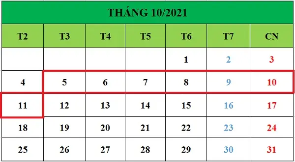 Tử vi hàng tuần từ ngày 05/10/2021 đến ngày 11/10/2021
