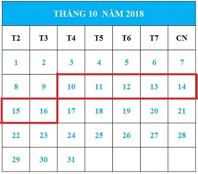 Tử vi hàng tuần từ ngày 10/10/2018 đến ngày 16/10/2018