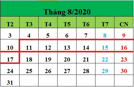 Tử vi hàng tuần từ ngày 11/08/2020 đến ngày 17/08/2020