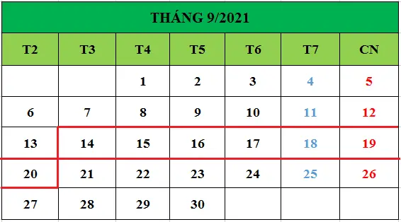 Tử vi hàng tuần từ ngày 14/09/2021 đến ngày 20/09/2021