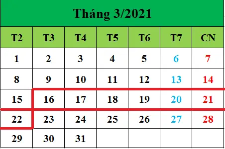 Tử vi hàng tuần từ ngày 16/03/2021 đến ngày 22/03/2021
