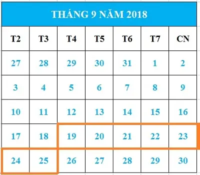 Tử vi hàng tuần từ ngày 19/09/2018 đến ngày 25/09/2018