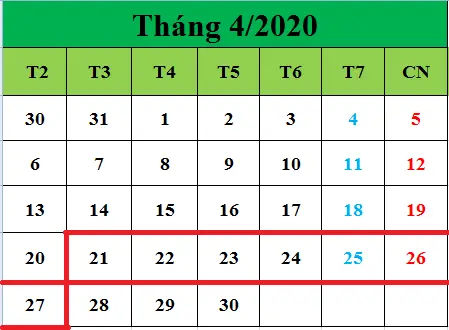 Tử vi hàng tuần từ ngày 21/04/2020 đến ngày 27/04/2020