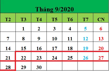 Tử vi hàng tuần từ ngày 22/09/2020 đến ngày 29/09/2020