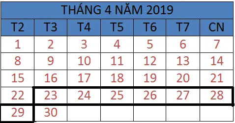 Tử vi hàng tuần từ ngày 23/04/2019 đến ngày 29/04/2019