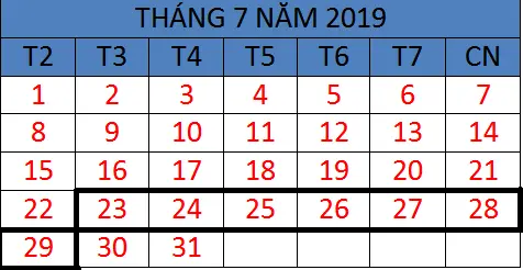 Tử vi hàng tuần từ ngày 23/07/2019 đến ngày 29/07/2019
