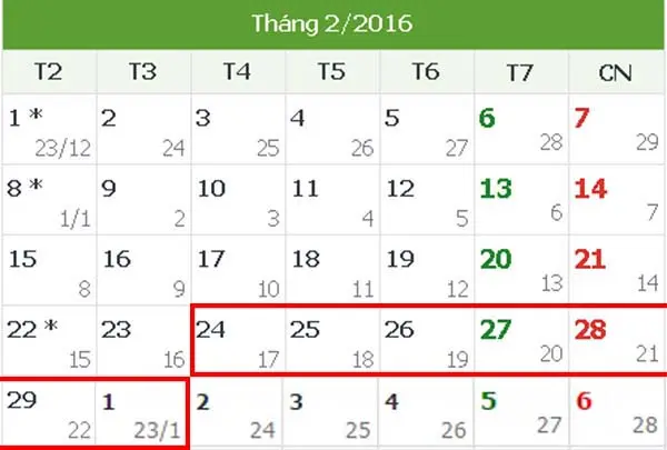 Tử Vi Hàng Tuần từ ngày 24/2/2016 đến 1/3/2016