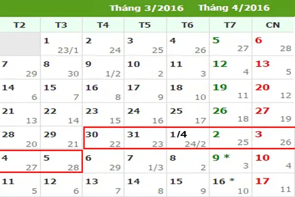Tử vi hàng tuần từ ngày 30/3/2016 đến 5/4/2016