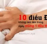 10 điều không nên làm trong ngày mùng 1 đầu tháng