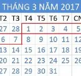 Tử vi hàng tuần từ ngày 01/03/2017 đến 07/03/2017