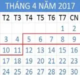 Tử vi hàng tuần từ ngày 05/04/2017 đến 11/04/2017