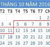 Tử vi hàng tuần từ ngày 05/10/2016 đến 11/10/2016