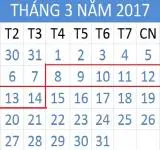 Tử vi hàng tuần từ ngày 08/03/2017 đến 14/03/2017