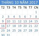 Tử vi hàng tuần từ ngày 10/10/2017 đến 16/10/2017