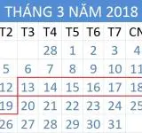 Tử vi hàng tuần từ ngày 13/03/2018 đến 19/03/2018
